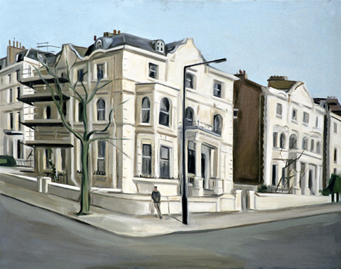 Clifton Road, Maida Vale by Tadeusz Deregowski, painted plein air