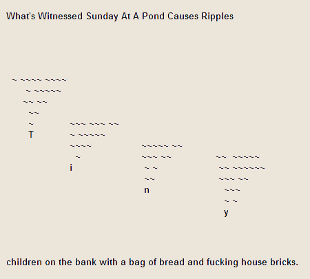 What's Witnessed Sunday At A Pond Causes Ripples, chris major